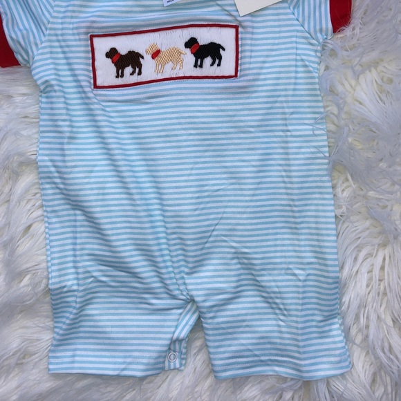 Smocked shortall - Picture 2 of 2